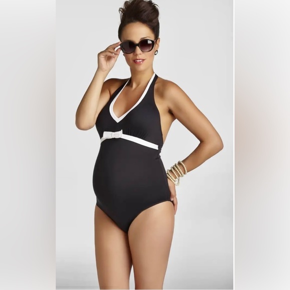 🏖️Pez D’Or Barcelona Maternity One Piece Swimsuit🏖️ NWT - Picture 1 of 14